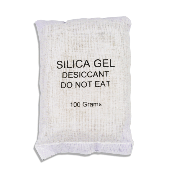 100 Gram 10 Cloth Bag Silica Gel Desiccant White Beads for Moisture Control
