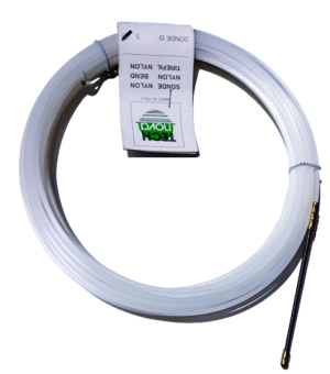 PROBE TO PULL THE WIRES SPEEDY-NYLON 15m Tech nova Italy (Nylon Wire Puller)-White