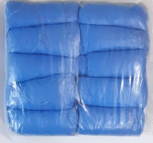 Disposable Shoe & Boot Covers Pack of 100 Pcs (50 Pairs)-Blue