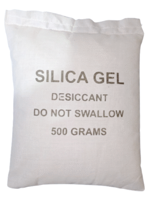 500 Gram 1 Cloth Bag Silica Gel Desiccant White Beads for Moisture Control