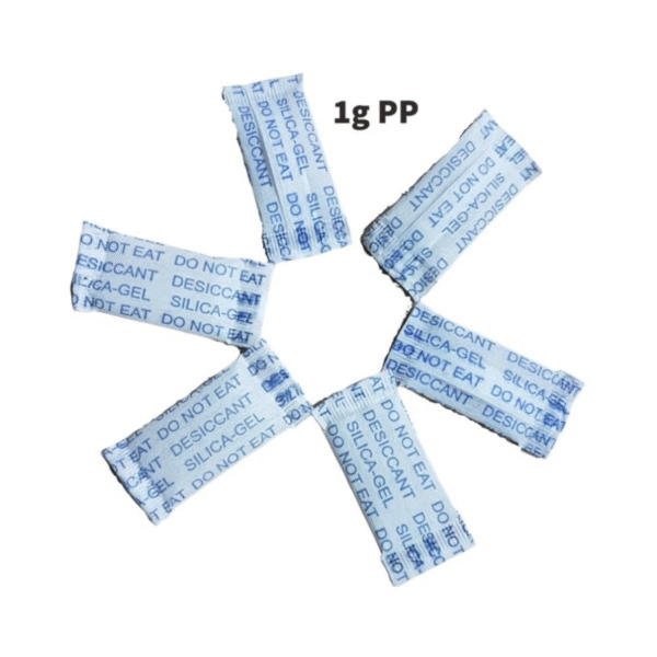 1 Gram PP BLUP 500 Silica Gel Desiccant Packets for Moisture Control - Image 3